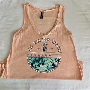 Ft. Walton Beach, FL Peach Tank Top